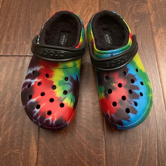 Crocs Unisex-Adult Classic Lined Tie-Dye Clog - Picture 6 of 6